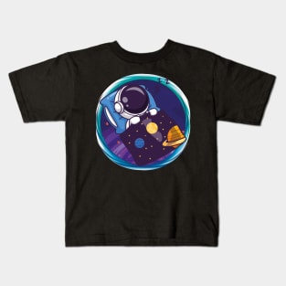 Sleeping Astronaut Kids T-Shirt